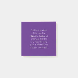 Post-it® Citation 1 Corinthiens 11 23