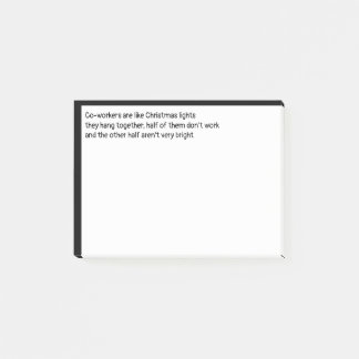 Post-it® Citation amusante pour le milieu de travail