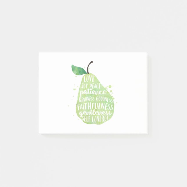 Post-it® Citation de la Bible de poire (Devant)