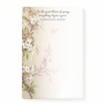 Citation de papillon rose blanc vintage