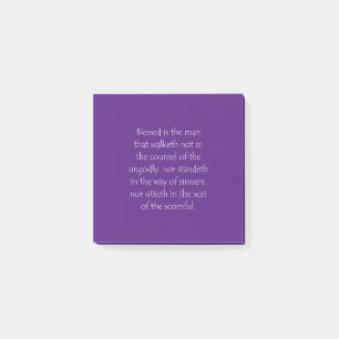 Post-it® Citation des écritures Psaumes 1 1