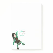 Citation inspirante crème glacée notes collantes