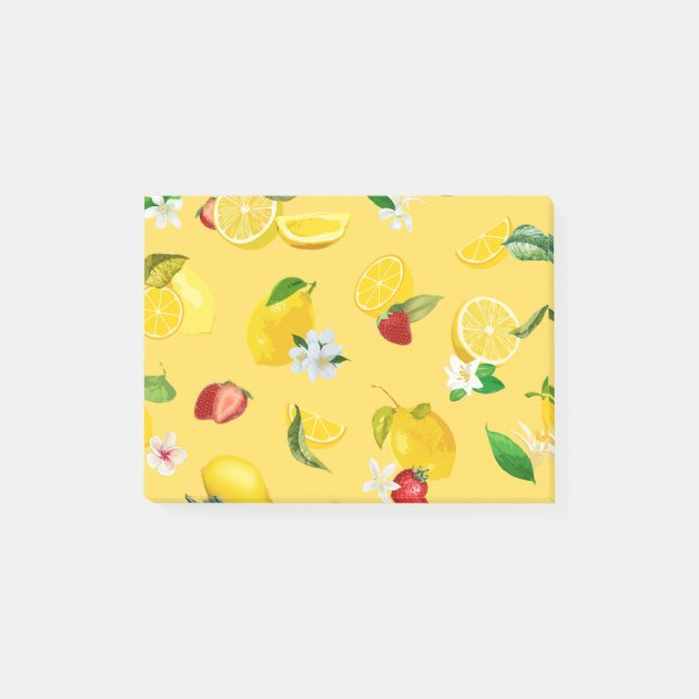 Post-it® Citron et fraise 3 (Devant)