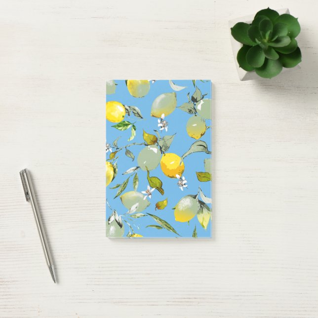 Post-it® citrons aquarelle 26 (Bureau)