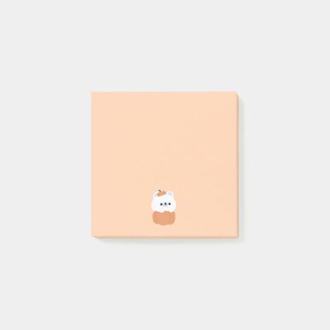 Post-it® Citrouille d'ours polaire (Devant)
