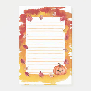 Post-it® Citrouille Luminaire et cadre en feuille