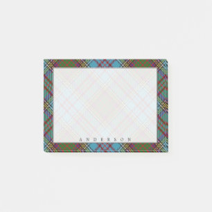 Post-it® Clan écossais de Regal Anderson Tartan