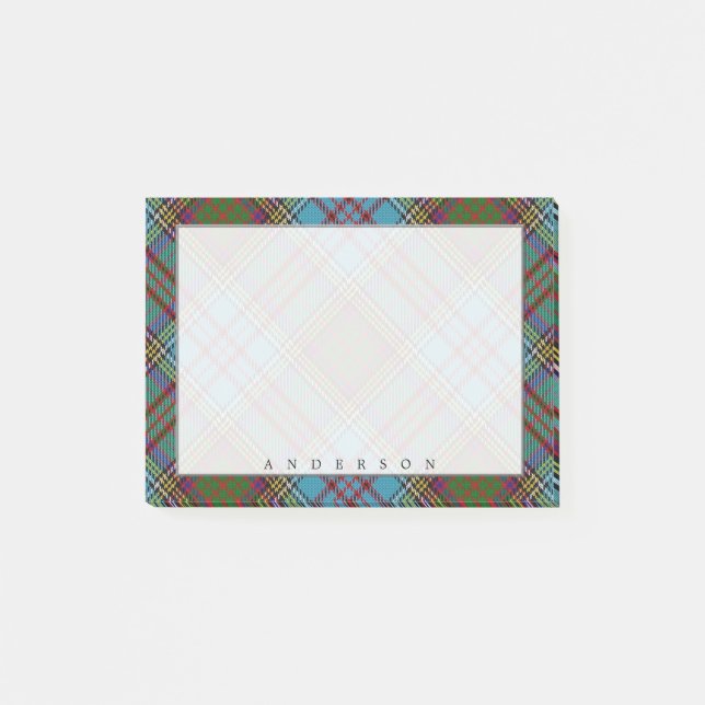 Post-it® Clan écossais de Regal Anderson Tartan (Devant)