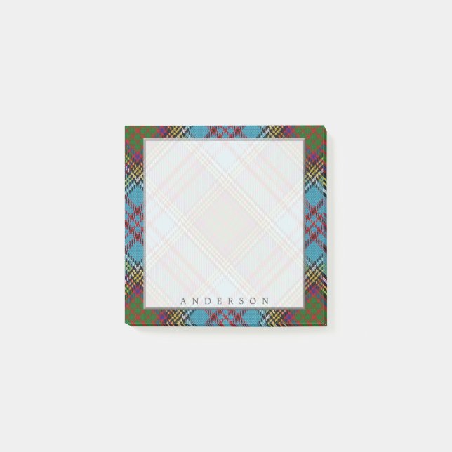 Post-it® Clan écossais de Regal Anderson Tartan (Devant)