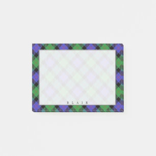 Post-it® Clan écossais de Regal Blair Tartan