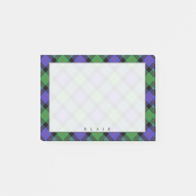Post-it® Clan écossais de Regal Blair Tartan (Devant)