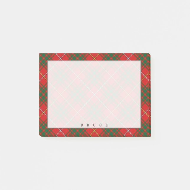 Post-it® Clan écossais de Regal Bruce Tartan (Devant)