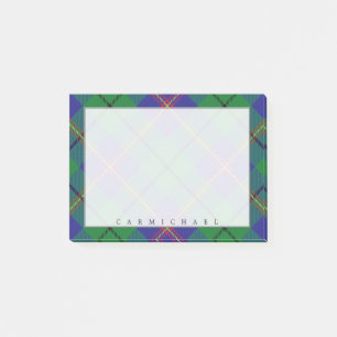 Post-it® Clan écossais de Regal Carmichael Tartan