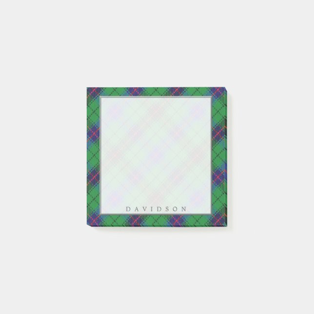 Post-it® Clan écossais de Regal Davidson Tartan (Devant)