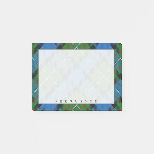 Post-it® Clan écossais de Regal Fergusson Tartan (Devant)