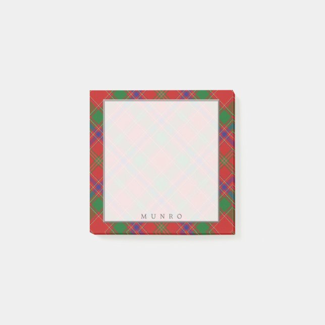 Post-it® Clan écossais de Regal Munro Tartan (Devant)