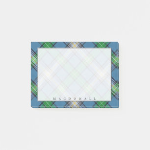 Post-it® Clan écossais Regal MacDowall Tartan