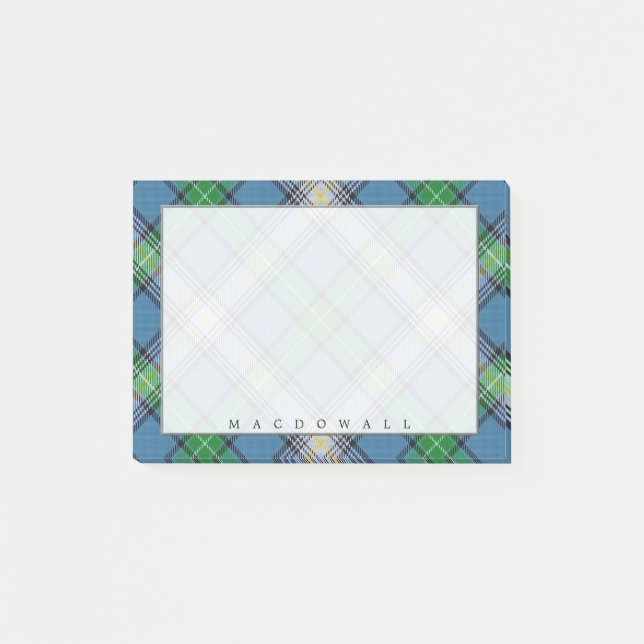 Post-it® Clan écossais Regal MacDowall Tartan (Devant)