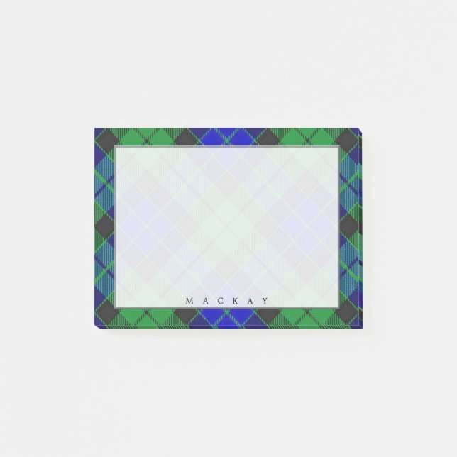 Post-it® Clan écossais Regal MacKay Tartan (Devant)