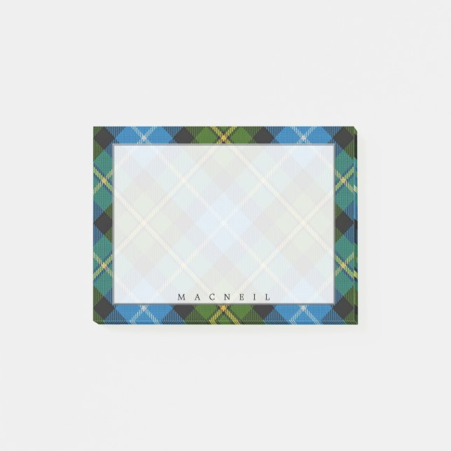 Post-it® Clan écossais Regal MacNeil Tartan (Devant)