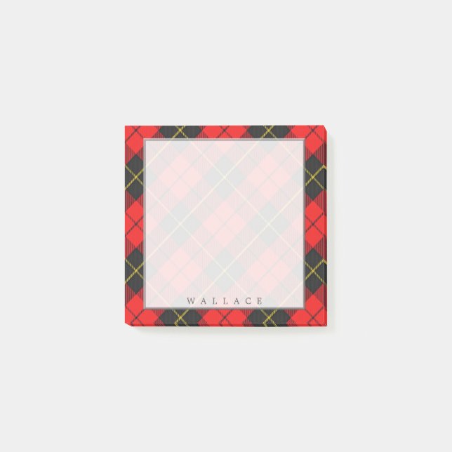 Post-it® Clan écossais Regal Wallace Tartan (Devant)