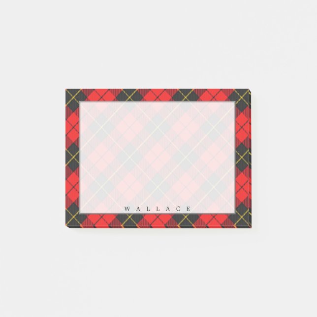 Post-it® Clan écossais Regal Wallace Tartan (Devant)