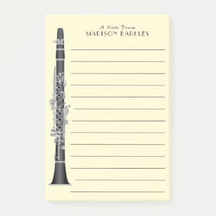 Post-it® Clarinet Music Teacher Band Musicien