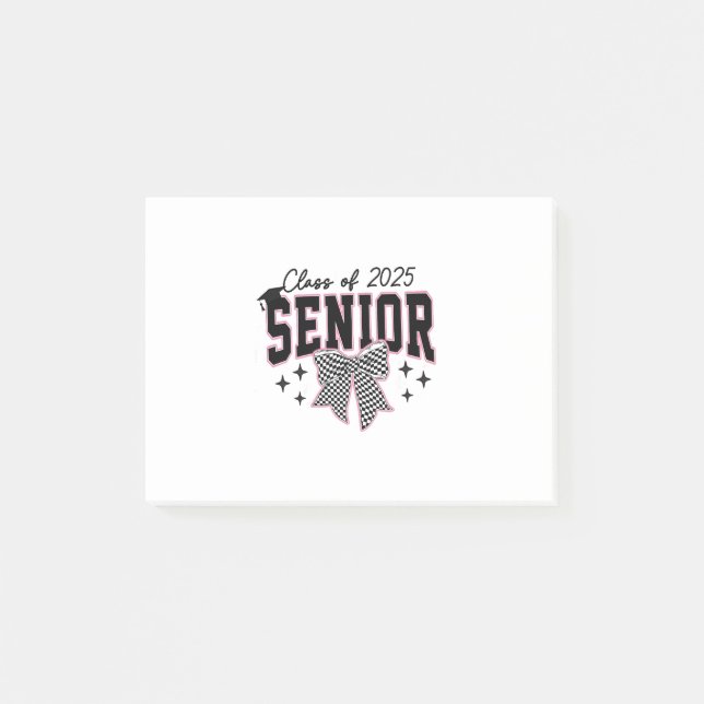 Post-it® Classe de coquette de la bow senior 2025 (Devant)