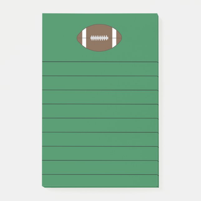 Post-it® Classic Football Sport Bloc-notes Cadeau (Devant)