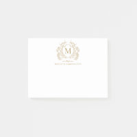Classic Vintage or Floral Vintage Crest Monogramme