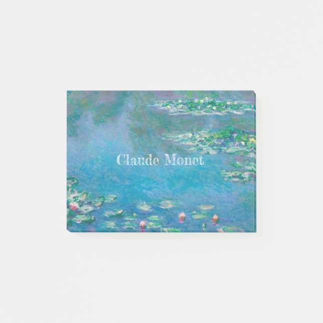 Post-it® Claude Monet Blue Water Lys Classic (Devant)