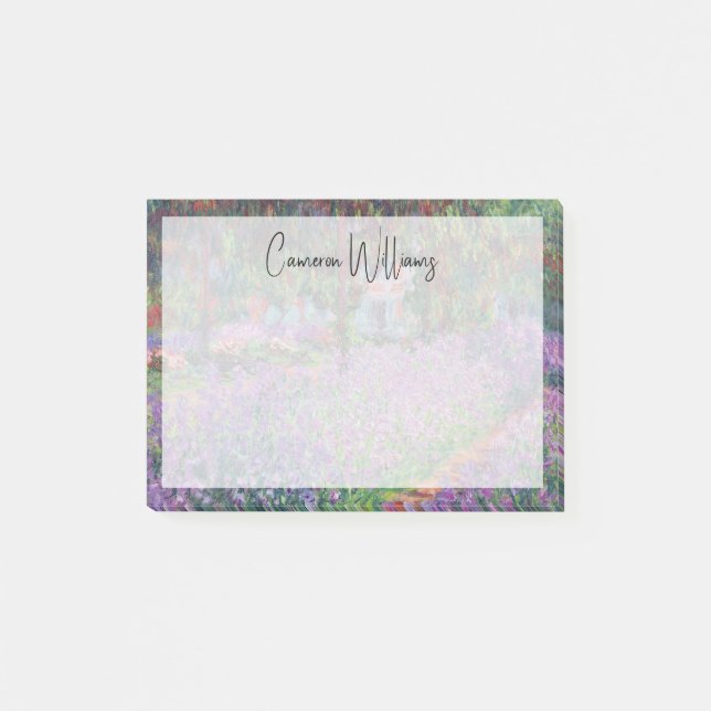 Post-it® Claude Monet | Le jardin de l'artiste à Giverny (Devant)