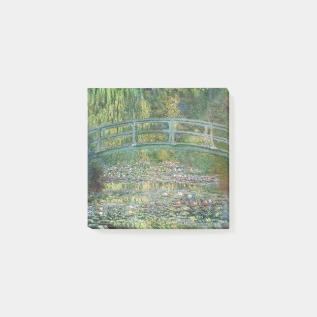 Post-it® Claude Monet Pont Japonais Nymphéa Art (Devant)