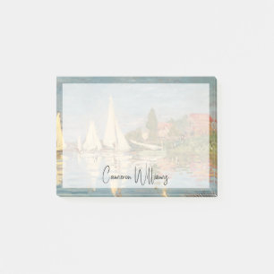 Post-it® Claude Monet   Regatta at Argenteuil, c.1872