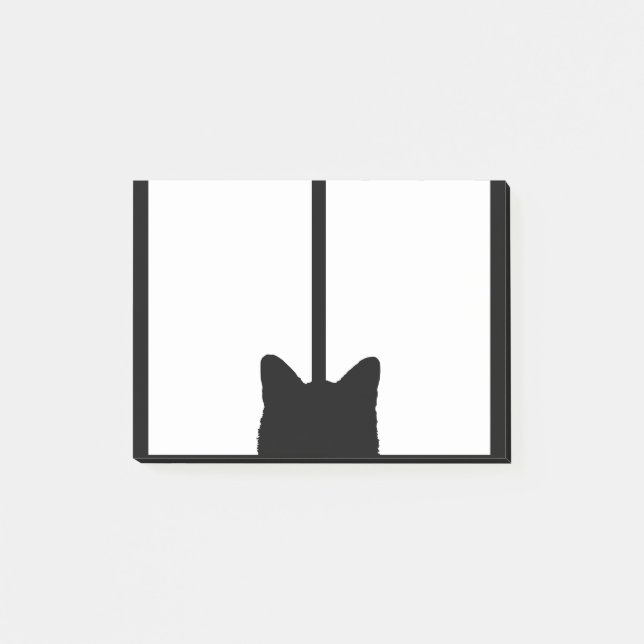 Post-it® Clic de chat de fenêtre pour customiser l'arrière (Devant)