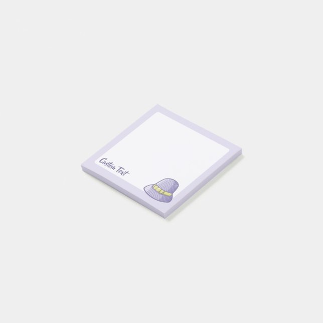 Post-it® Cloche Casquette Lilac (Incliné)