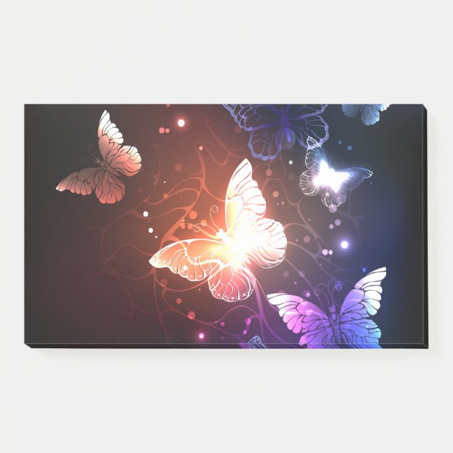 Post-it® Clowing Night Butterflies (Devant)