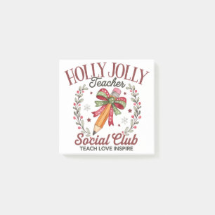 Post-it® Club social des enseignants joyeux et joyeux Ensei