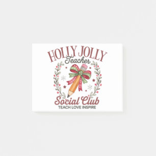Post-it® Club social des enseignants joyeux et joyeux Ensei
