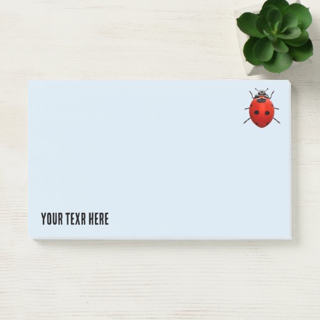 Post-it® Coccinelle Chanceuse (Bureau)