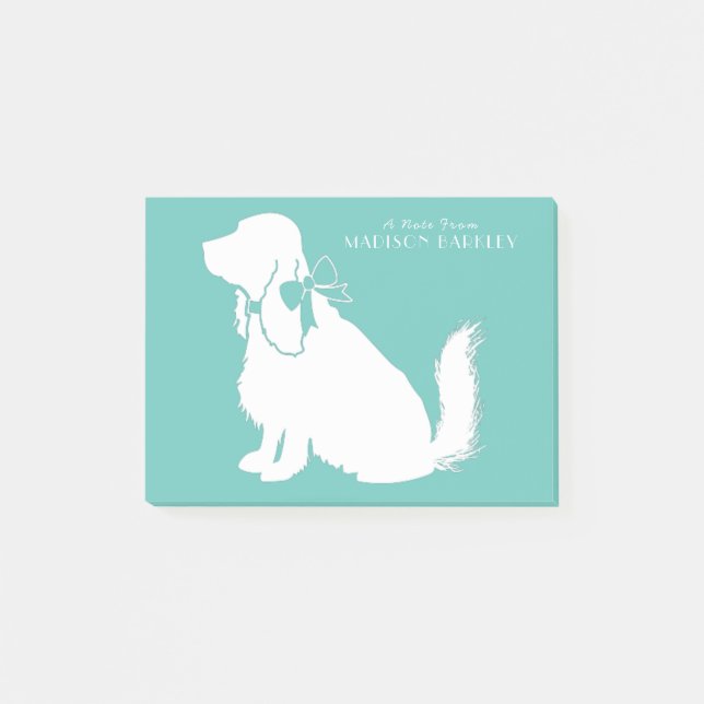 Post-it® Cocker Spaniel Chien Chien Puppy (Devant)