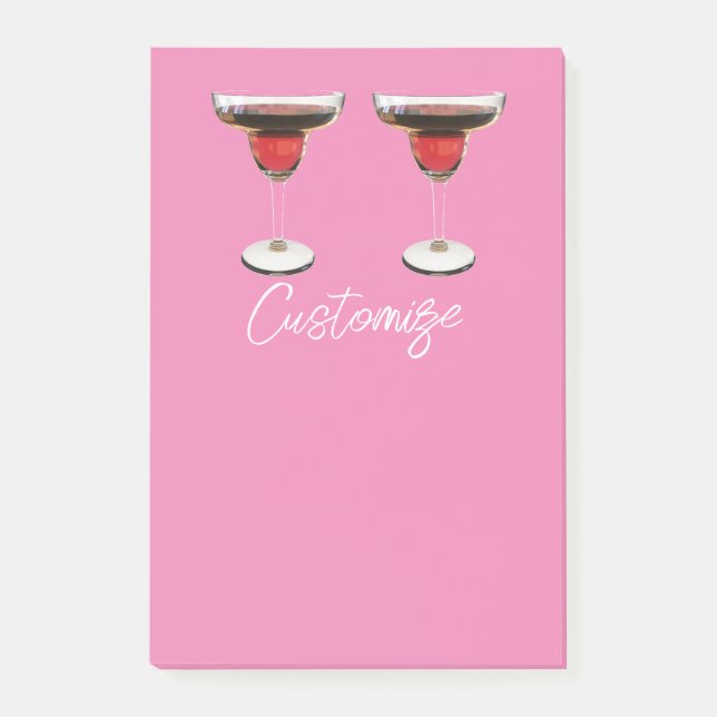 Post-it® Cocktail Big Red Margarita Boire Thunder_Cove (Devant)