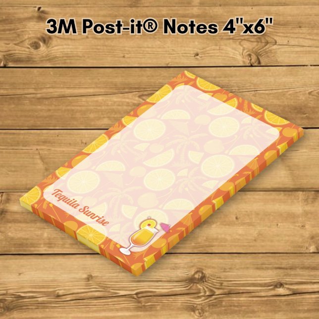 Post-it® Cocktail Tequila Sunrise (Créateur téléchargé)