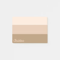 Cocoa Brown Ombre triplé Personnalisé