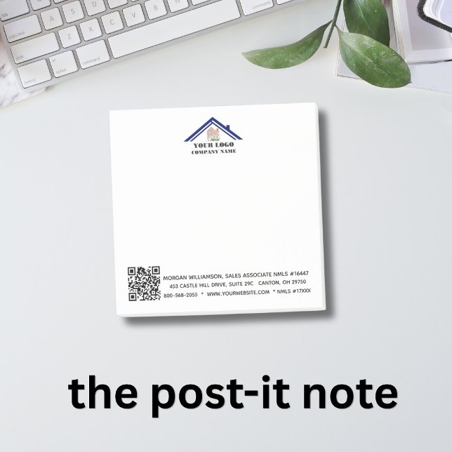Post-it® Code QR avec logo personnalisé  (Créateur téléchargé)