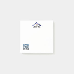 Post-it® Code QR du logo personnalisé