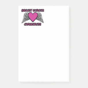 Post-it® Coeur/ailes...Cancer du sein