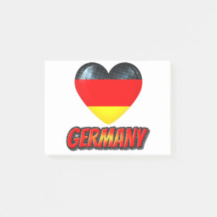 Post-it® Coeur Allemagne