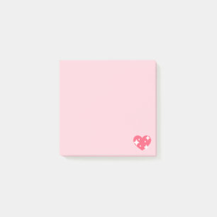 Post-it® Coeur de scintillement d'Emoji