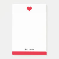 Coeur et bordure rouge blanc et brillant, nom